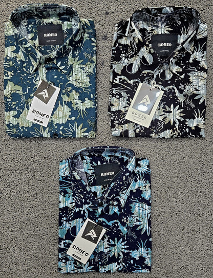 Floral - Printed Premium Shirts