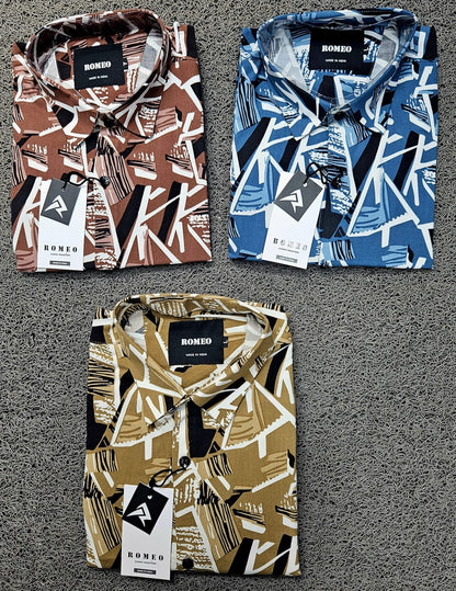 Geometric - Printed Premium Shirts